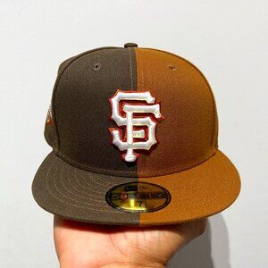 San Francisco Giants MLB NE World Series 2012 Earthy Brown Fitted Hat - New
